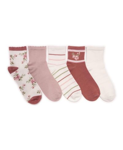 Женские носки MUK LUKS Novelty, упаковка 5 пар