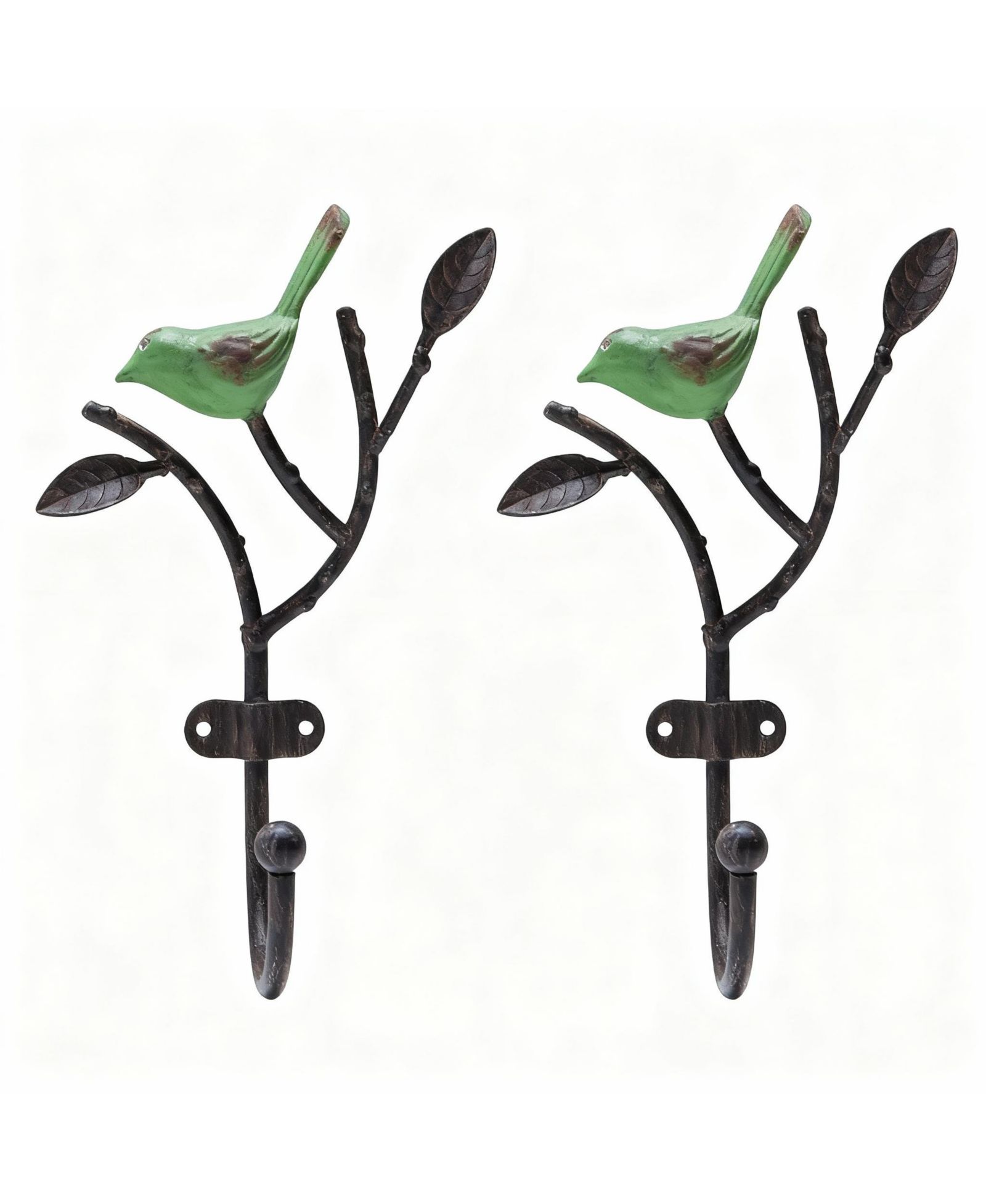 Металлические крючки для одежды, шляп и полотенец YIGII Vintage Bird Hooks