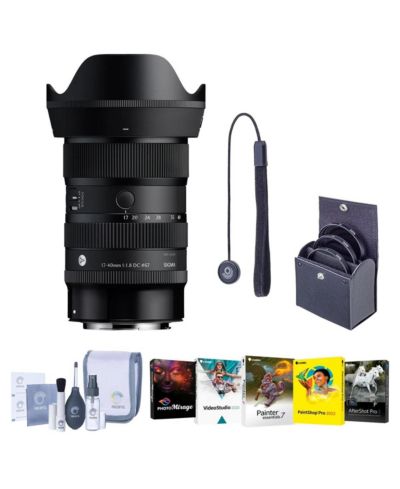 Объектив Sigma 17-40mm f/1.8 DC Art для Canon RF с комплектом фильтров