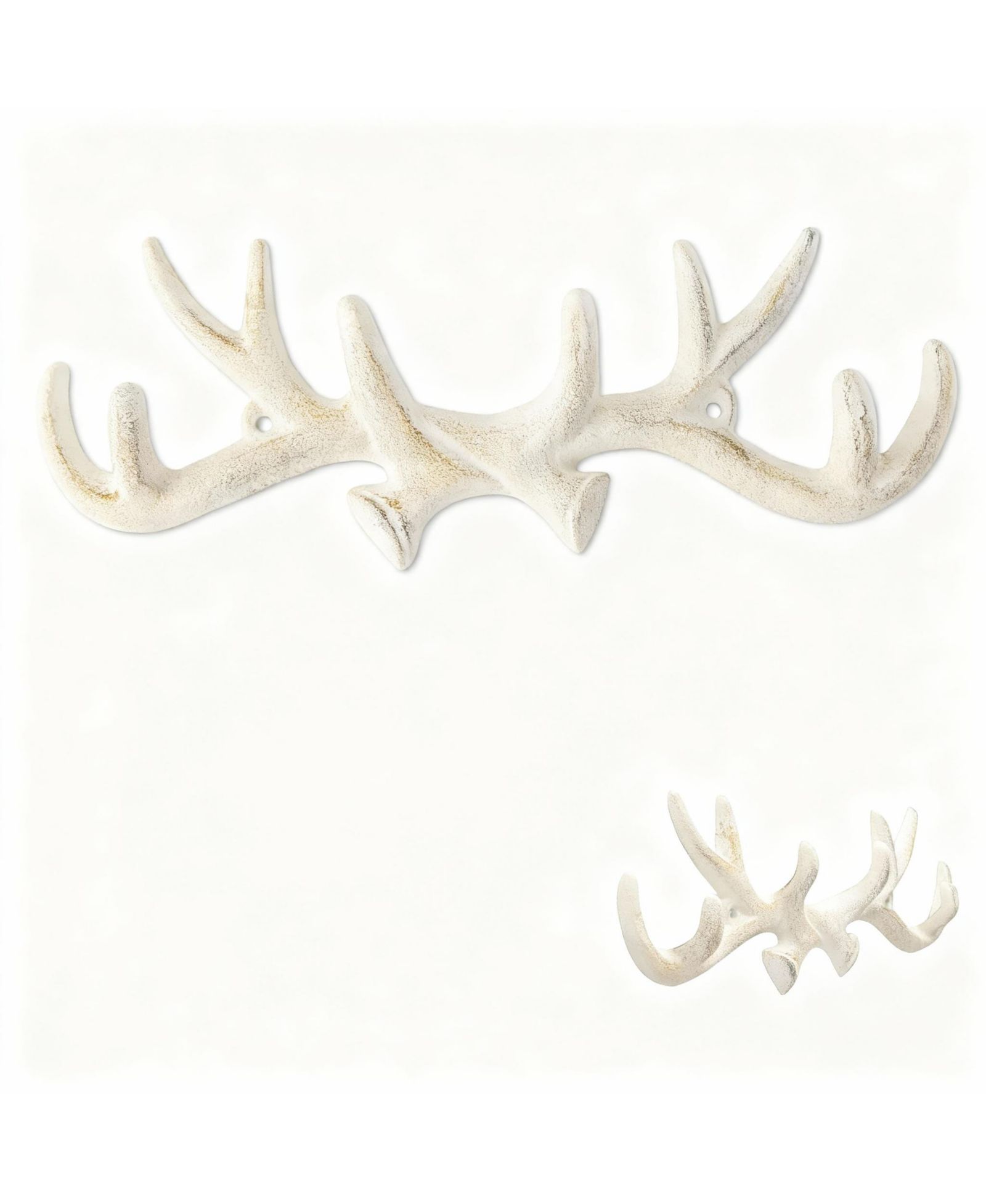 Настенные крючки YIGII Antique Cast Iron Deer для пальто, шляп и ключей