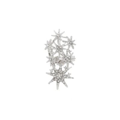 Женское коктейльное кольцо SOHI Silver Celestrial