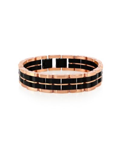 Black & rose gold