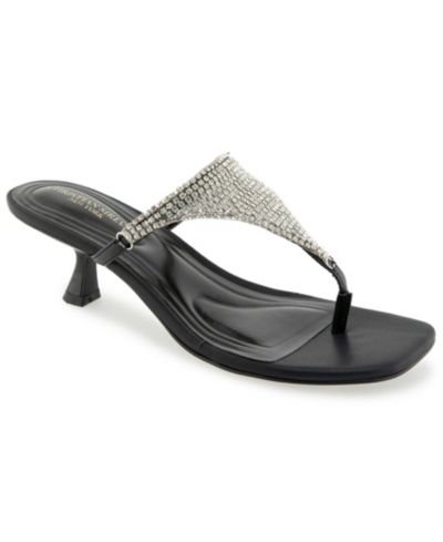 Christian Siriano Women's  Imay Kitten Heel Sandal