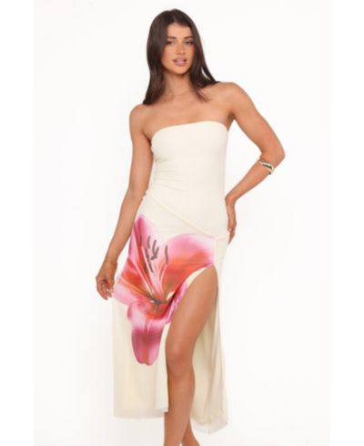 Petal and Pup Women's Iridessa Strapless Midi Dress