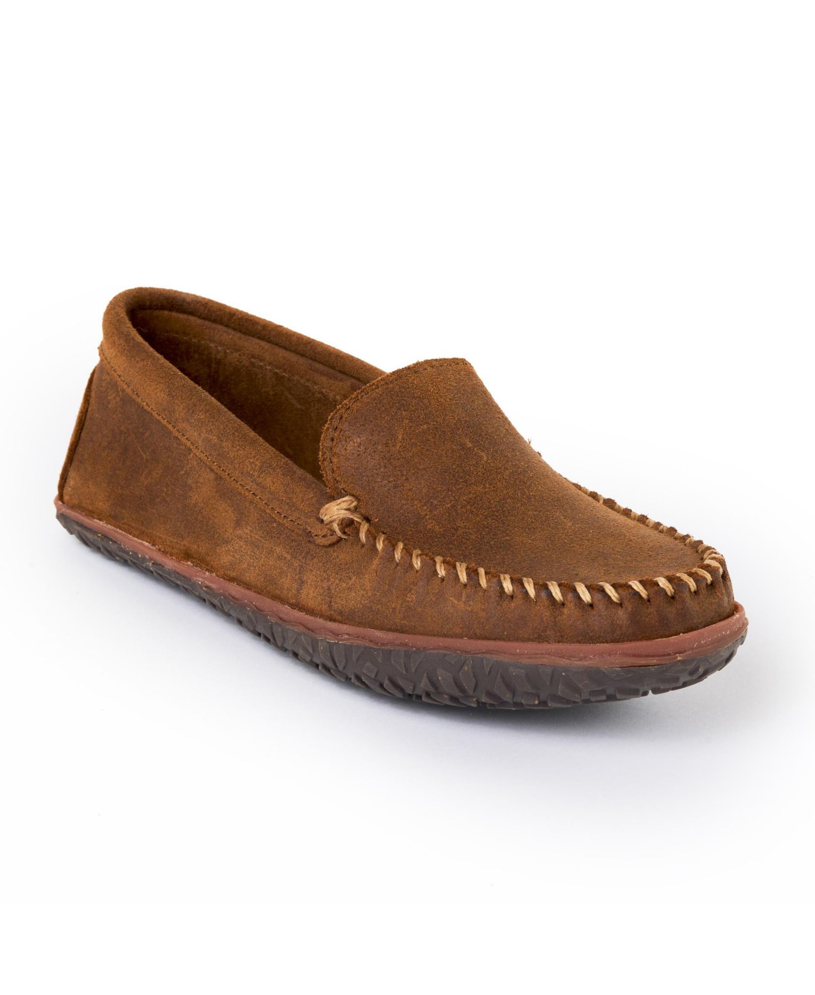 Мужские замшевые лоферы Minnetonka Venetian Tread Slip Ons