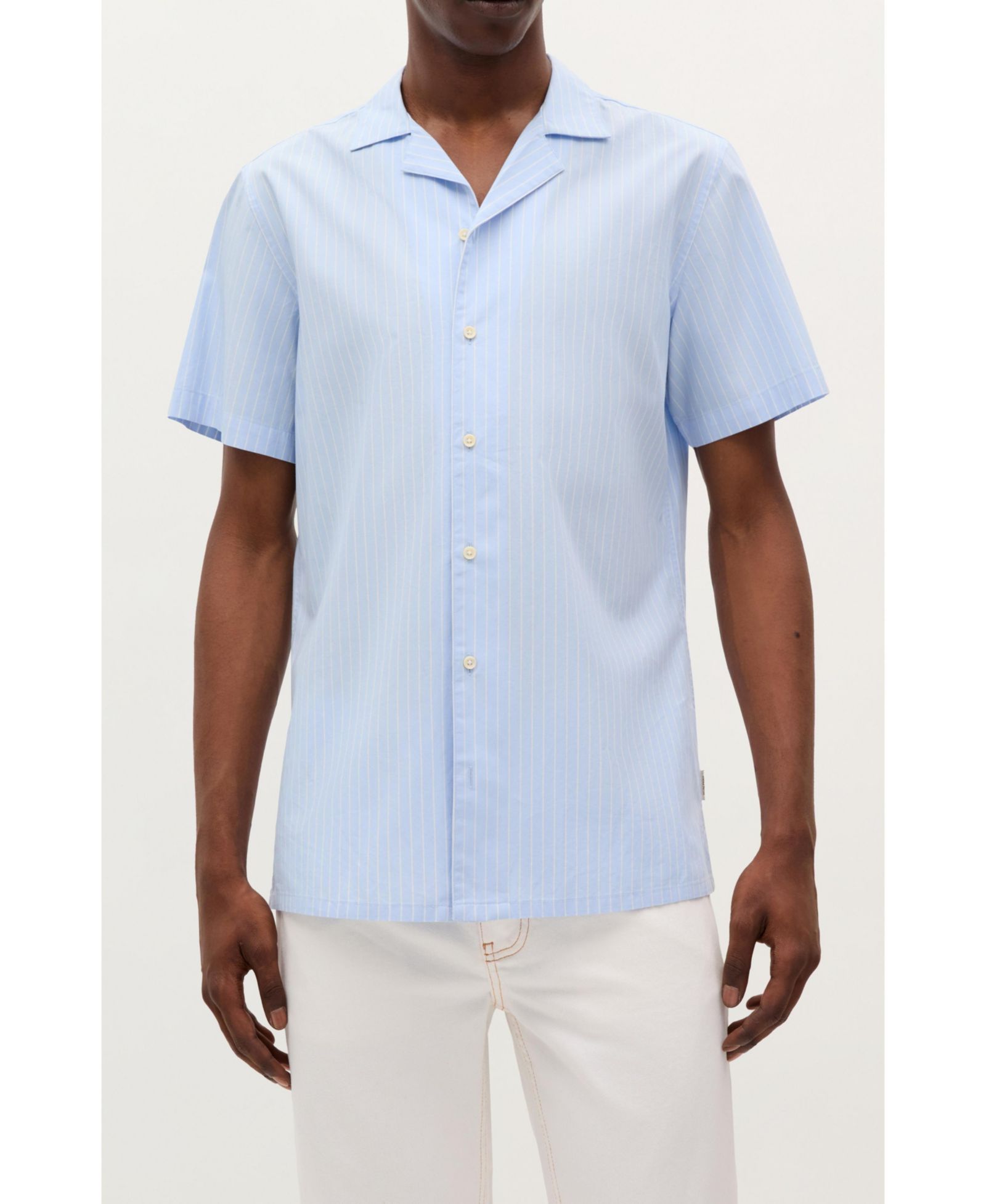 Scalpers Men's Wales Resort Striped Shirt