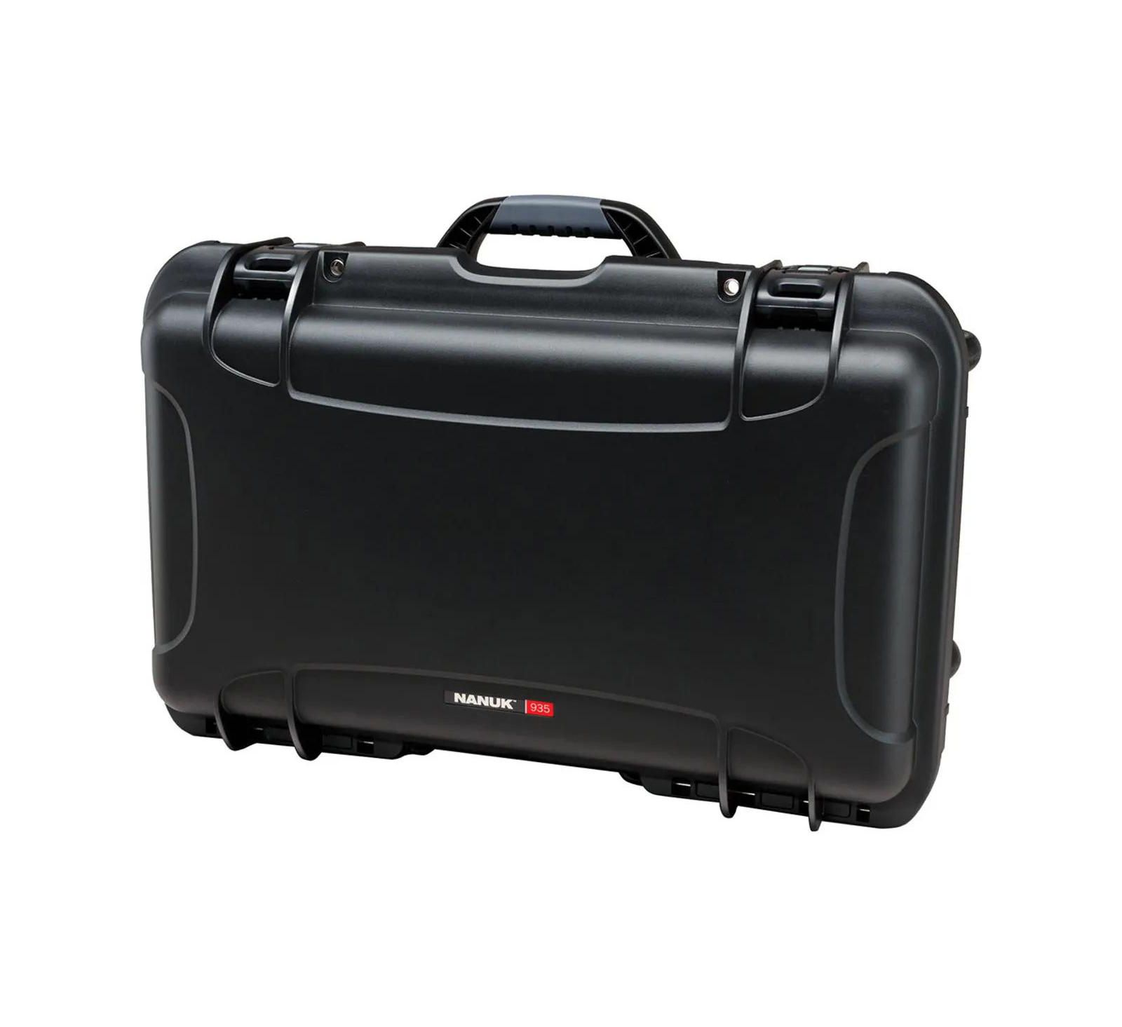 Nanuk Wheeled Series 935 Waterproof Protective Camera Case for DSLR Camera, 3 Lenses, Flash