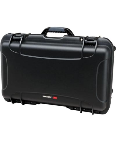 Nanuk Wheeled Series 935 Waterproof Protective Camera Case for DSLR Camera, 3 Lenses, Flash