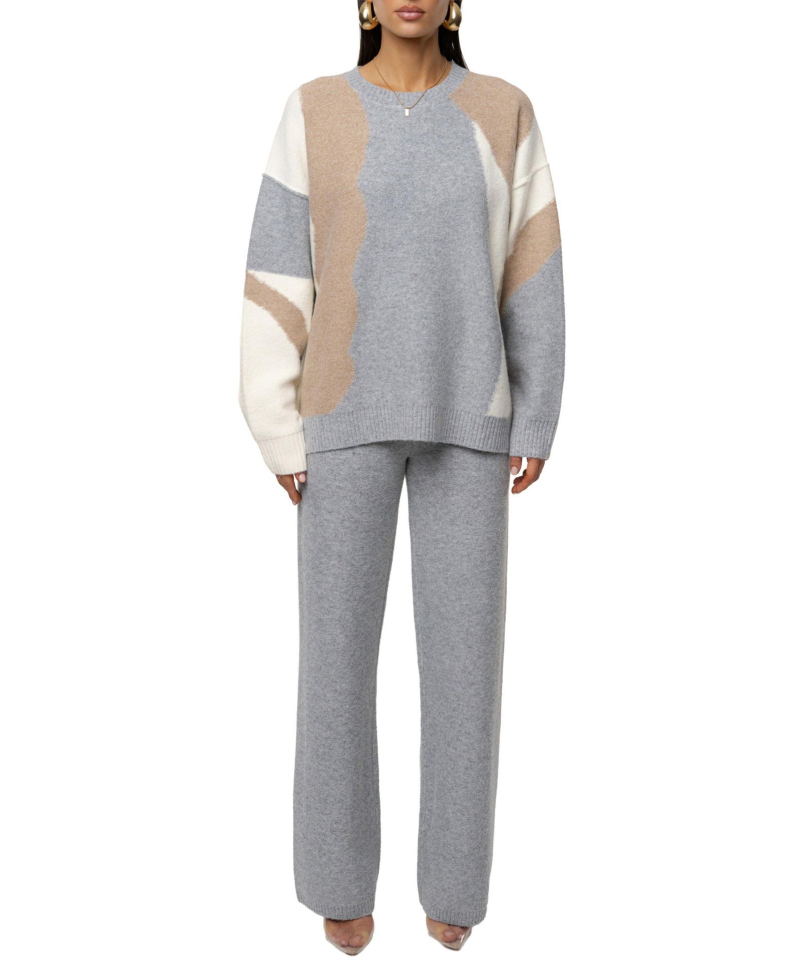 JLUXLABEL Women's Emelie Knit Pant Set