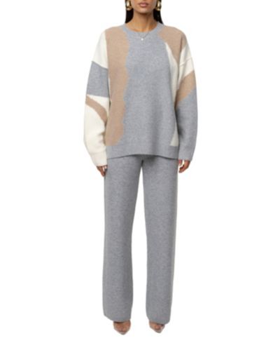 JLUXLABEL Женский трикотажный комплект брюк Emelie