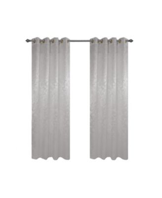 Штора Olivia Gray 100% Polyester 200 GSM Dyson Embossed Blackout