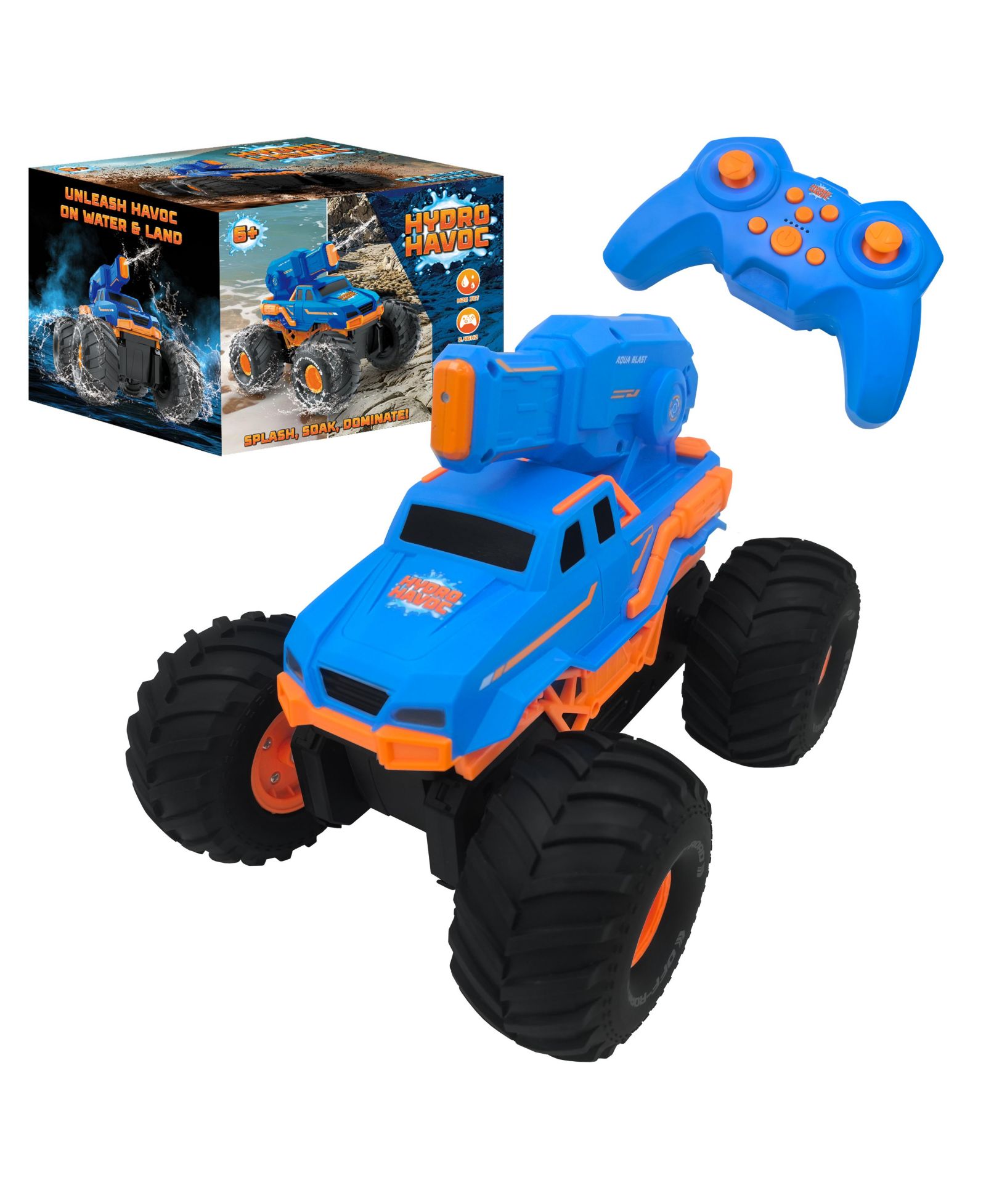 Радиоуправляемый монстр-трак USA Toyz Force1 Hydro Havoc Amphibious RC