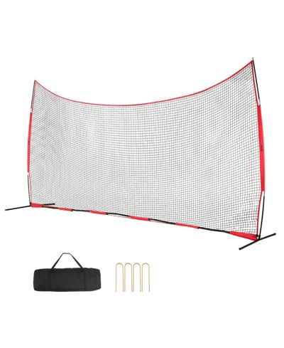 Mecale спортивная сетка Barricade Backstop Net, 20x10 ft с сумкой для переноски