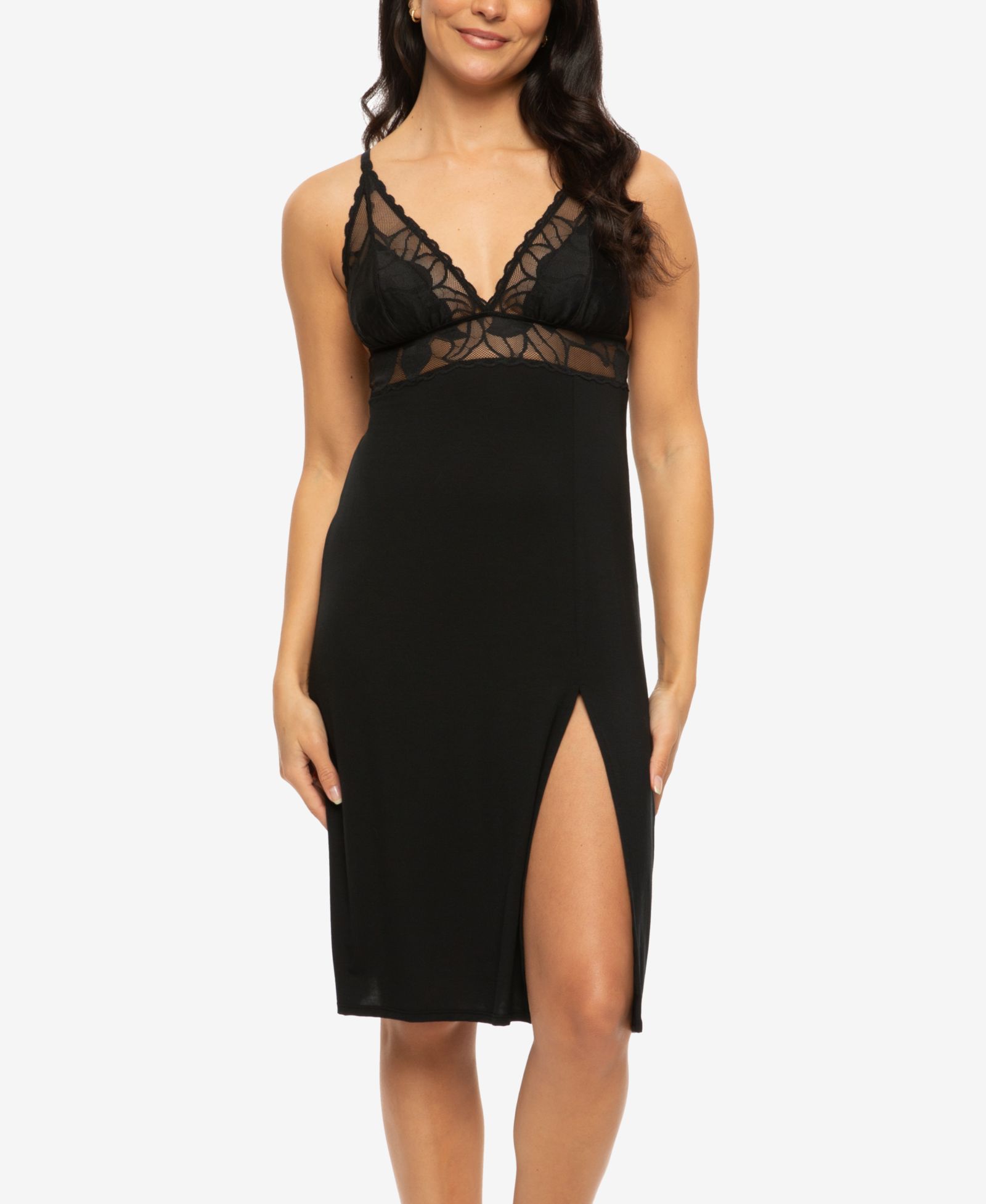 Женская шимиза Felina Annalisa из модала и кружева Style 870236