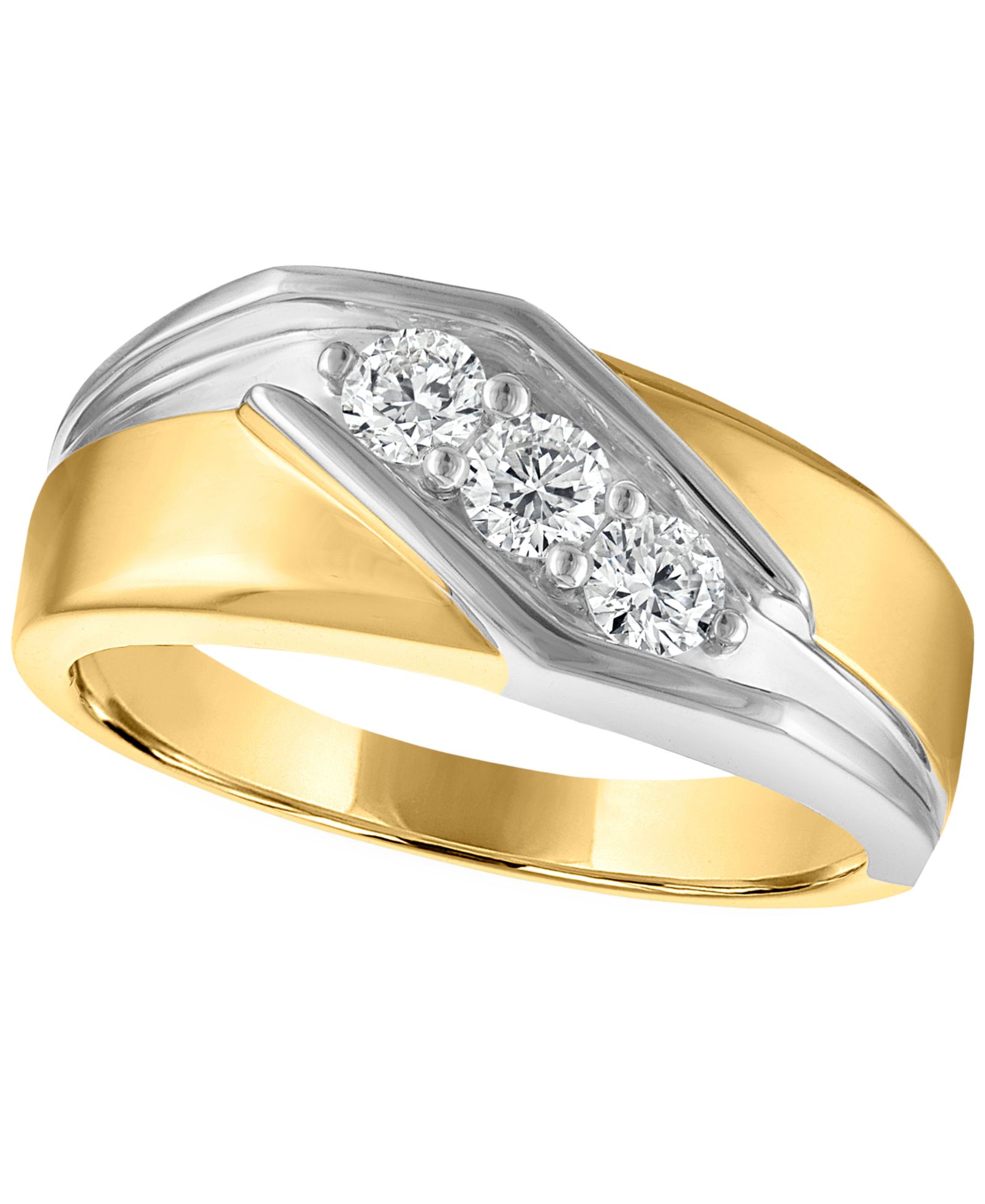 Кольцо с выращенными бриллиантами (1/2 ct. t.w.)
