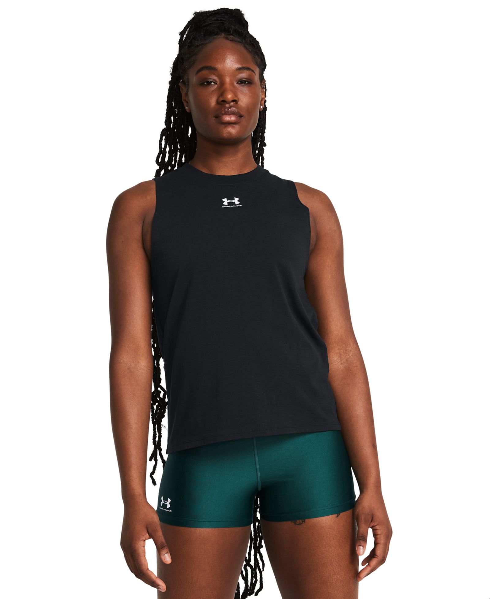 Under Armour Женский бесшовный топ без рукавов Rival Muscle