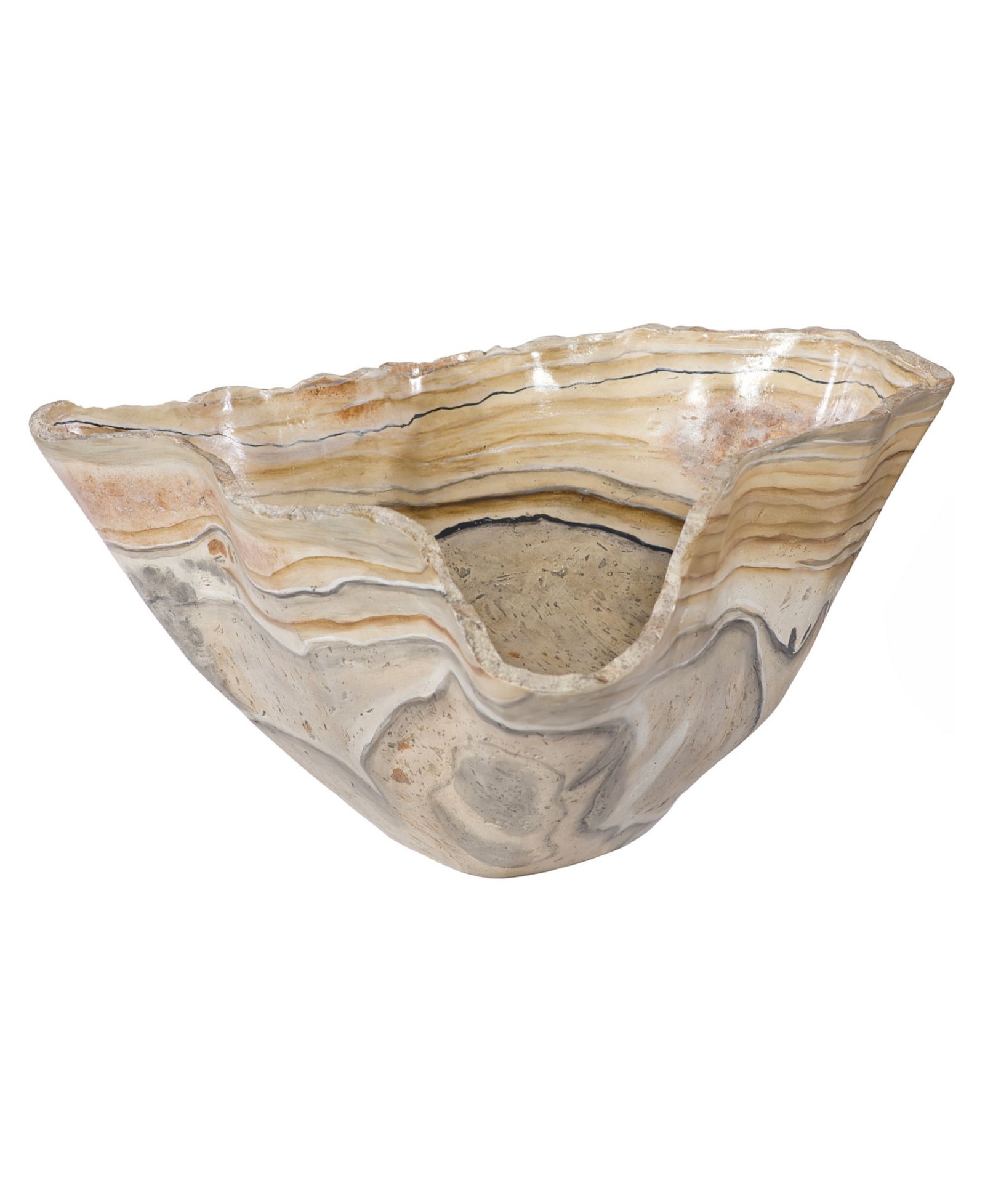 Phillips Collection Cast Onyx Large Bowl