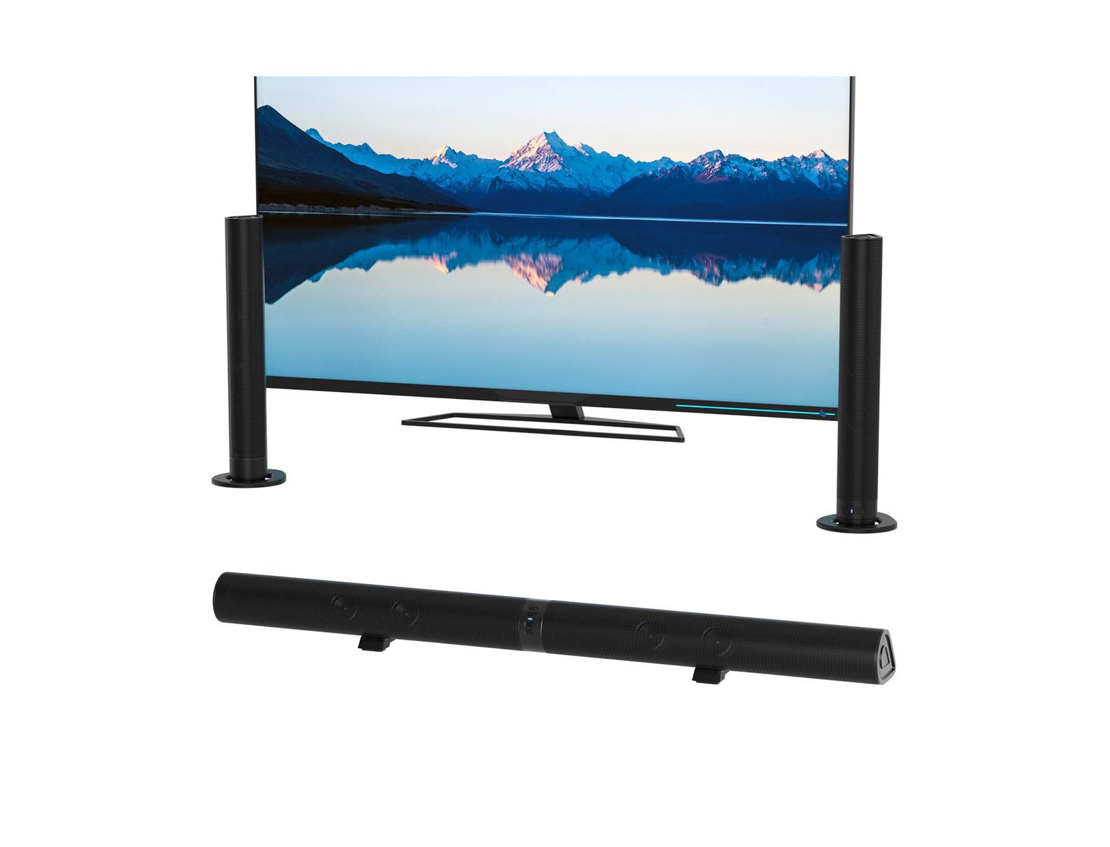 Artudatech 2.0-Channel 20W Detachable Bluetooth 5.3 Soundbar
