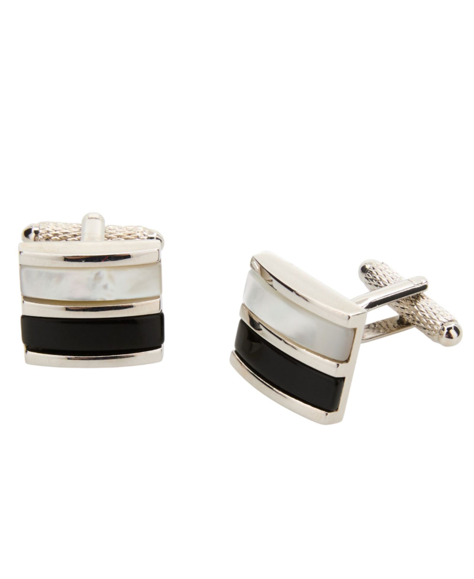 Мужские запонки Perry Ellis Portfolio Genuine Shell Obsidian