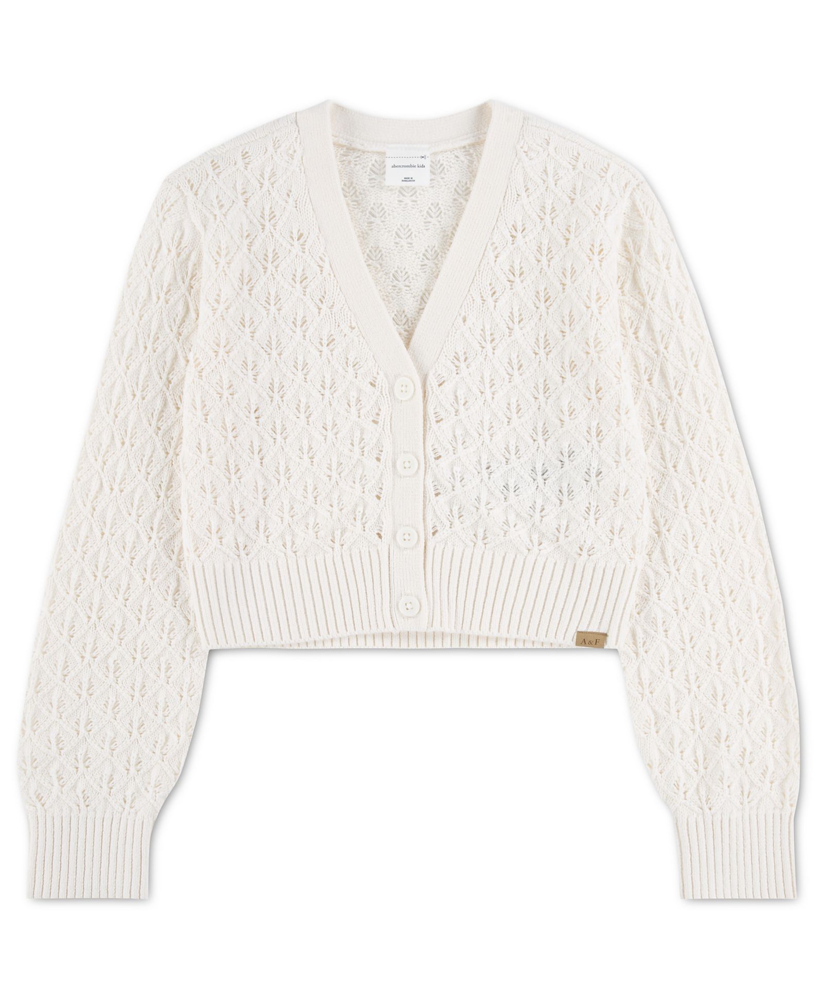 abercrombie kids Детский джемпер Pointelle Cardigan Sweater, 5-16