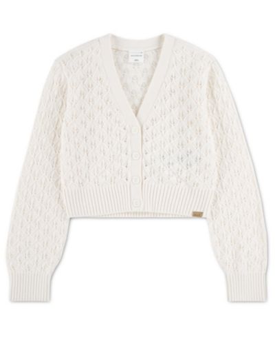 abercrombie kids Детский джемпер Pointelle Cardigan Sweater, 5-16