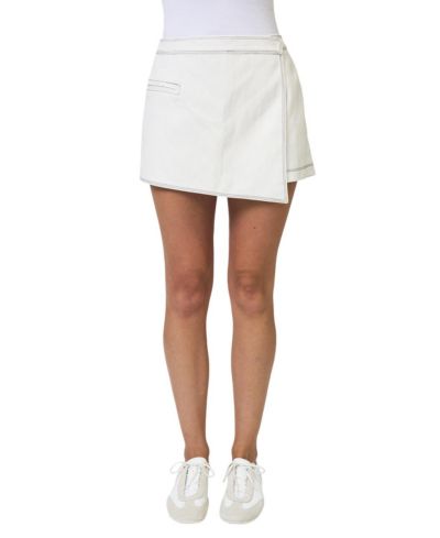 Central Park West Women's Chelsea Assymetrical Mini Skort