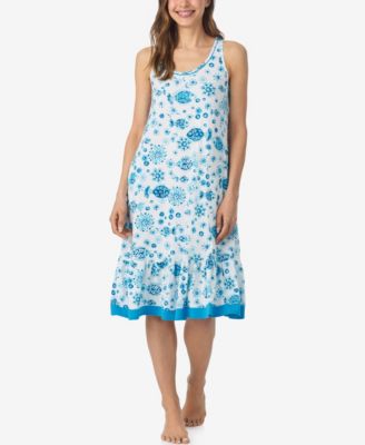 Женская ночная рубашка Cuddl Duds Women's Ballet Sleeveless