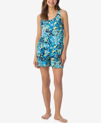 Cuddl Duds Women's Sleeveless Top & Boxer Shorts, 2-Piece Set