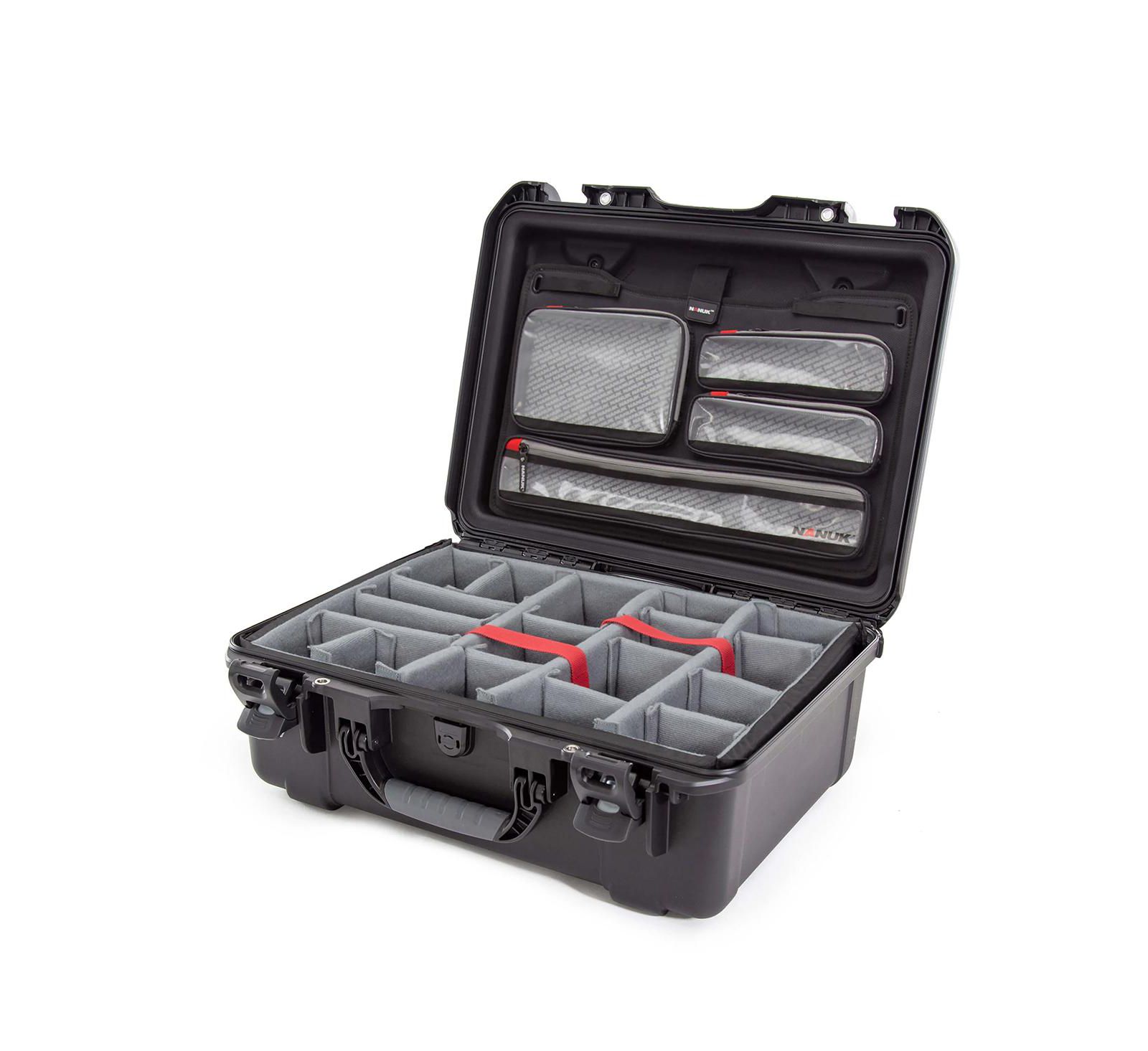Nanuk 940 Waterproof Hard Case with Lid Organizer for Camera