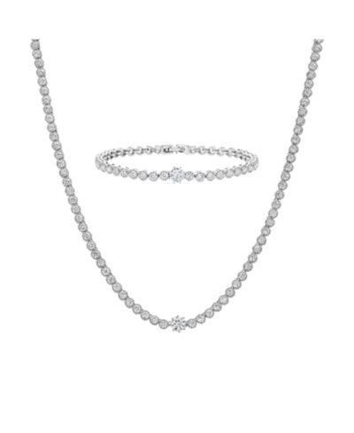 Набор колье и браслета Bearfruit Jewelry Celeste Tennis