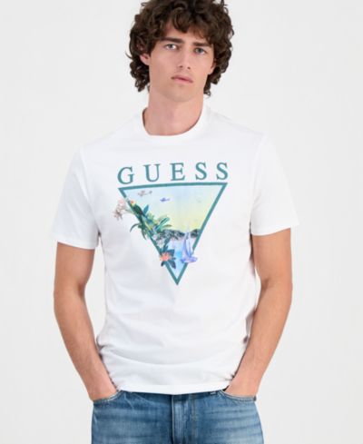 Футболка GUESS Men's Sunset Triangle Graphic