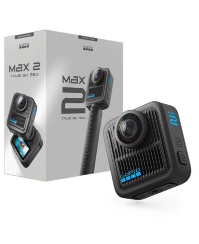 GoPro MAX 2 экшн-камера 8K 360 с набором аксессуаров