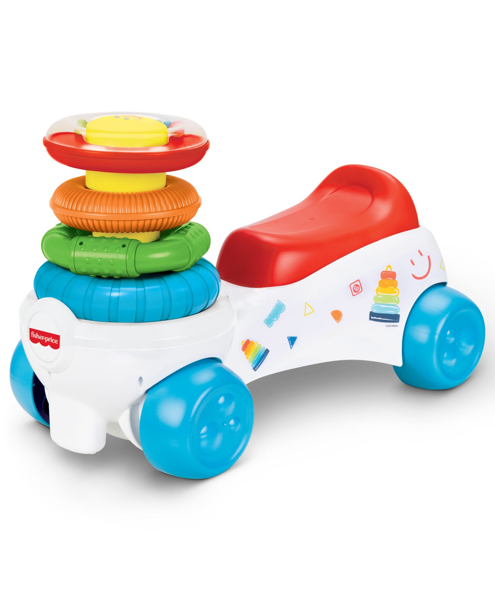 Fisher Price игрушка-каталка Rock a Stack