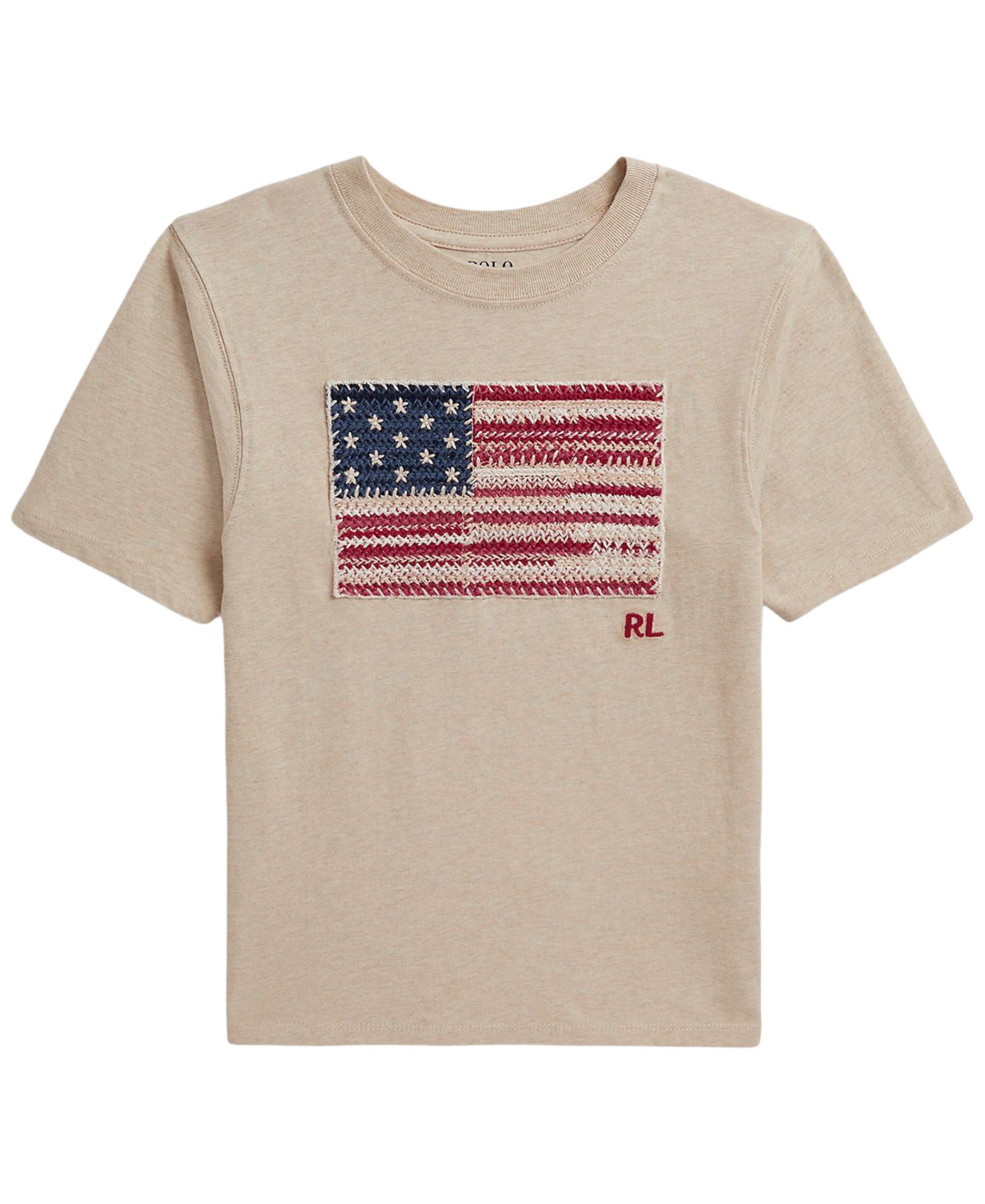 Детская футболка Polo Ralph Lauren Flag Short-Sleeve Jersey 7-16