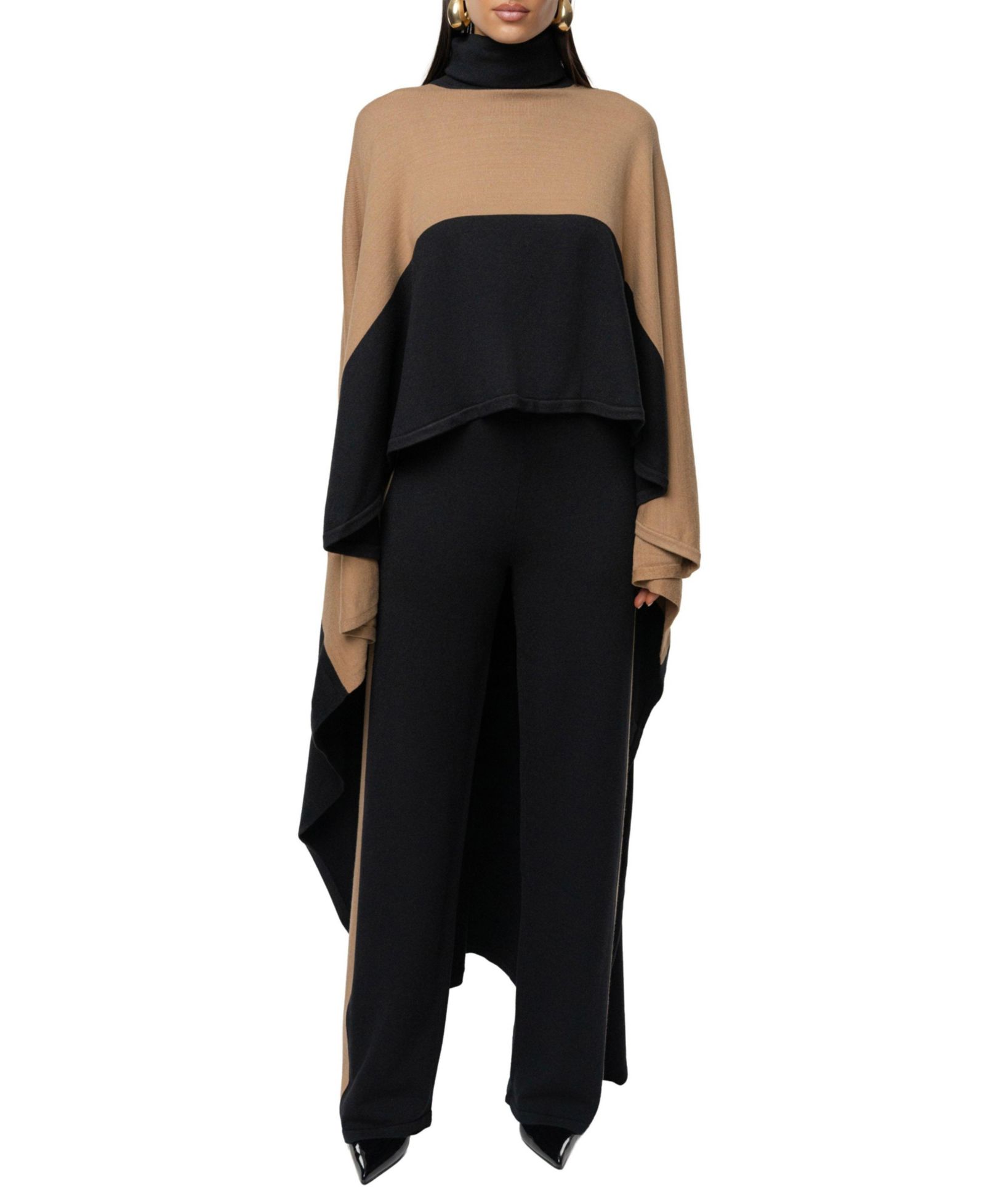 Женский контрастный топ JLUXLABEL Chasing Fall