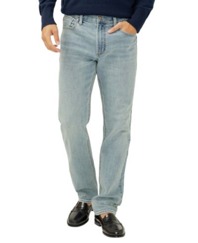 Silver Jeans Co. Мужские джинсы Eddie Slim-Fit Straight-Leg Luxe Heritage