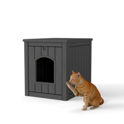 Decksplore 30 GAL Pet Nest Shallow  Cat House Outdoor Indoor Cozy Shallow