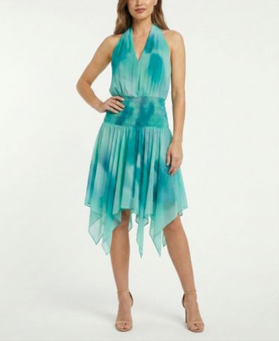 Taylor Women's V-Neck Halter Dress