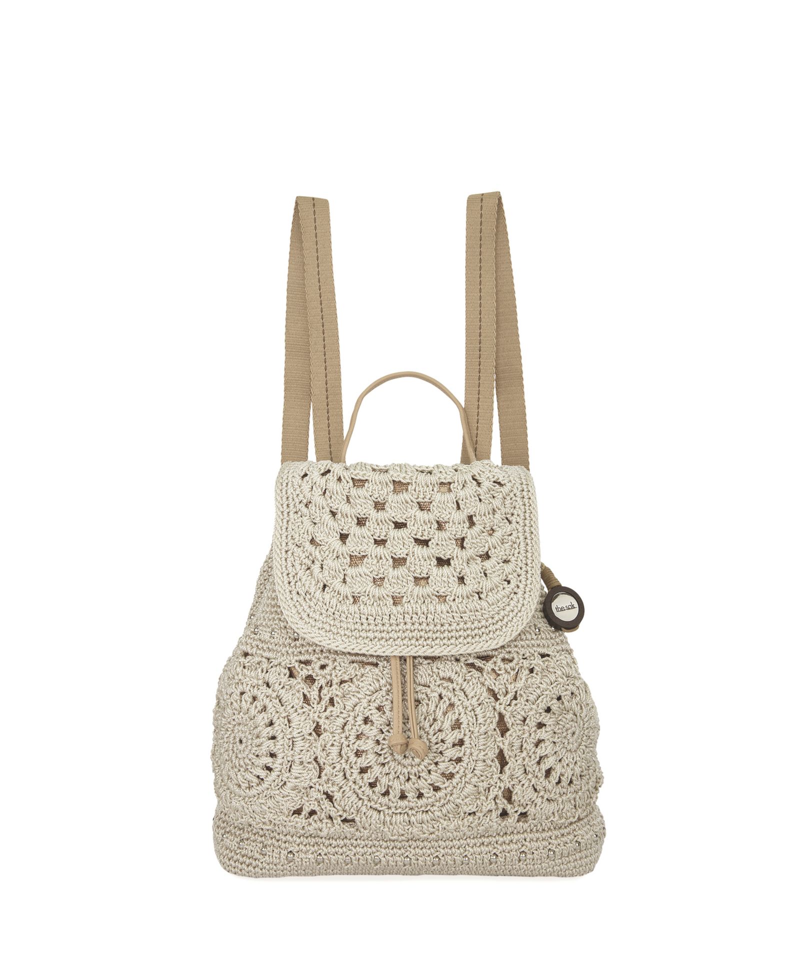 The Sak Women's Sayulita Crochet Large Backpack
