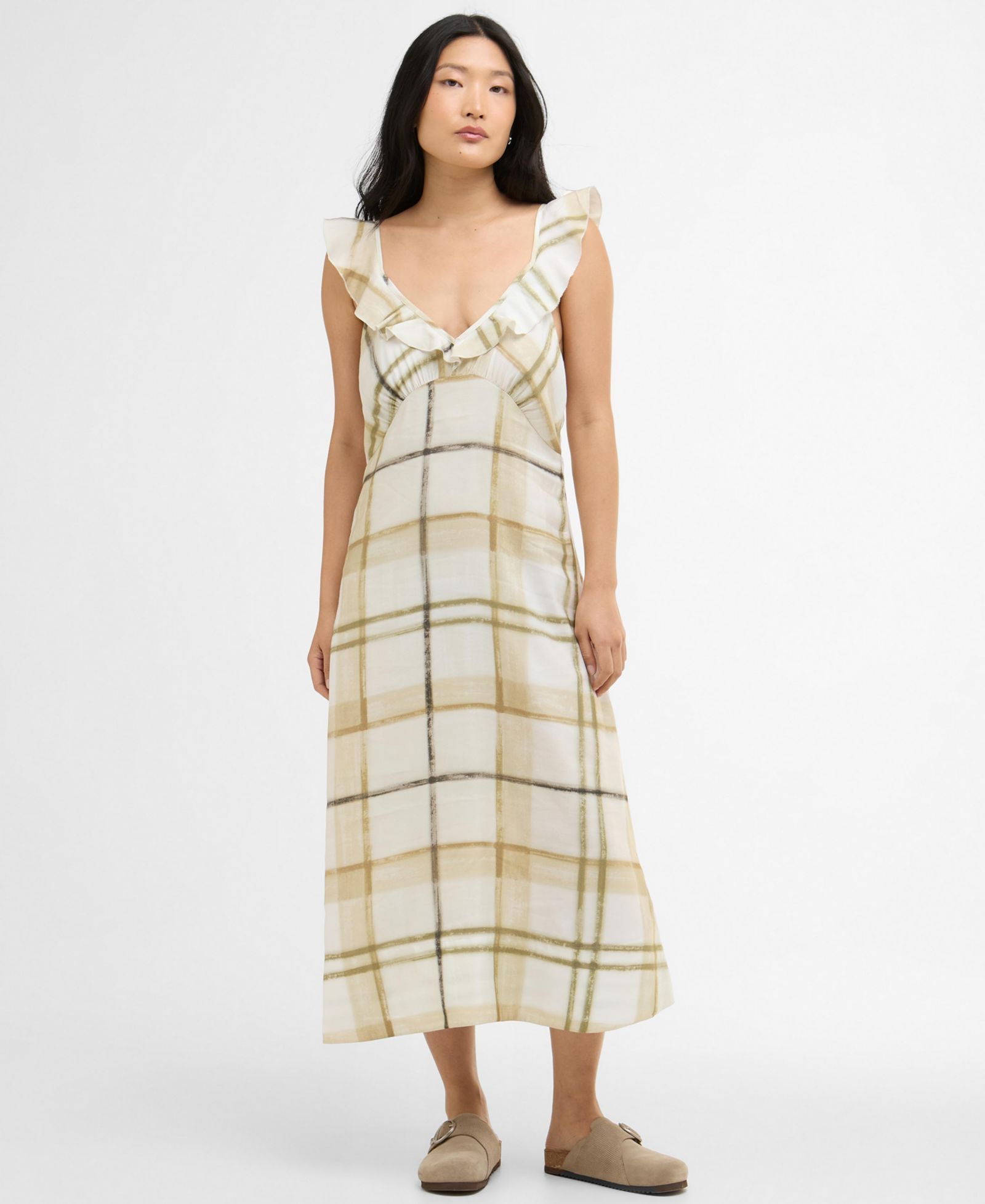 Barbour Women's Gianna Printed Midi Dress
