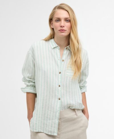 Женская рубашка Barbour Women's Annie Striped Drop Shoulder