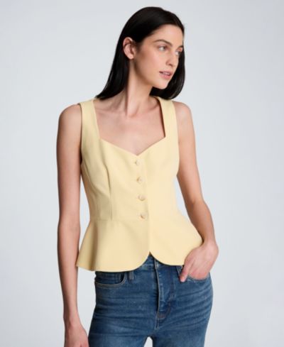 Жилет Kenneth Cole Women's Sleeveless Curved Peplum