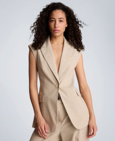 Kenneth Cole Женский жилет Open Back Strap