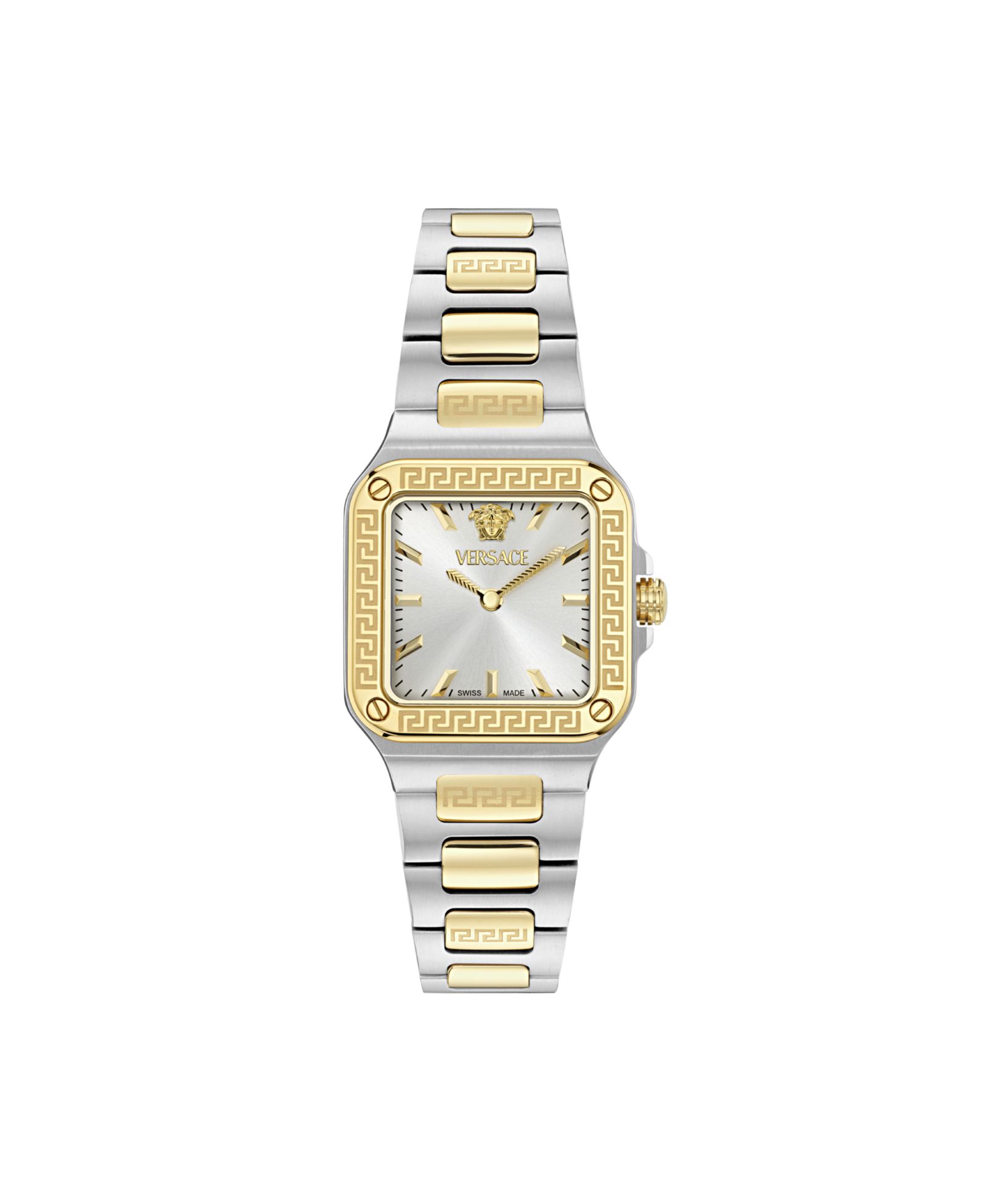 Женские часы Versace Greca Edge Two Tone, 30x30mm