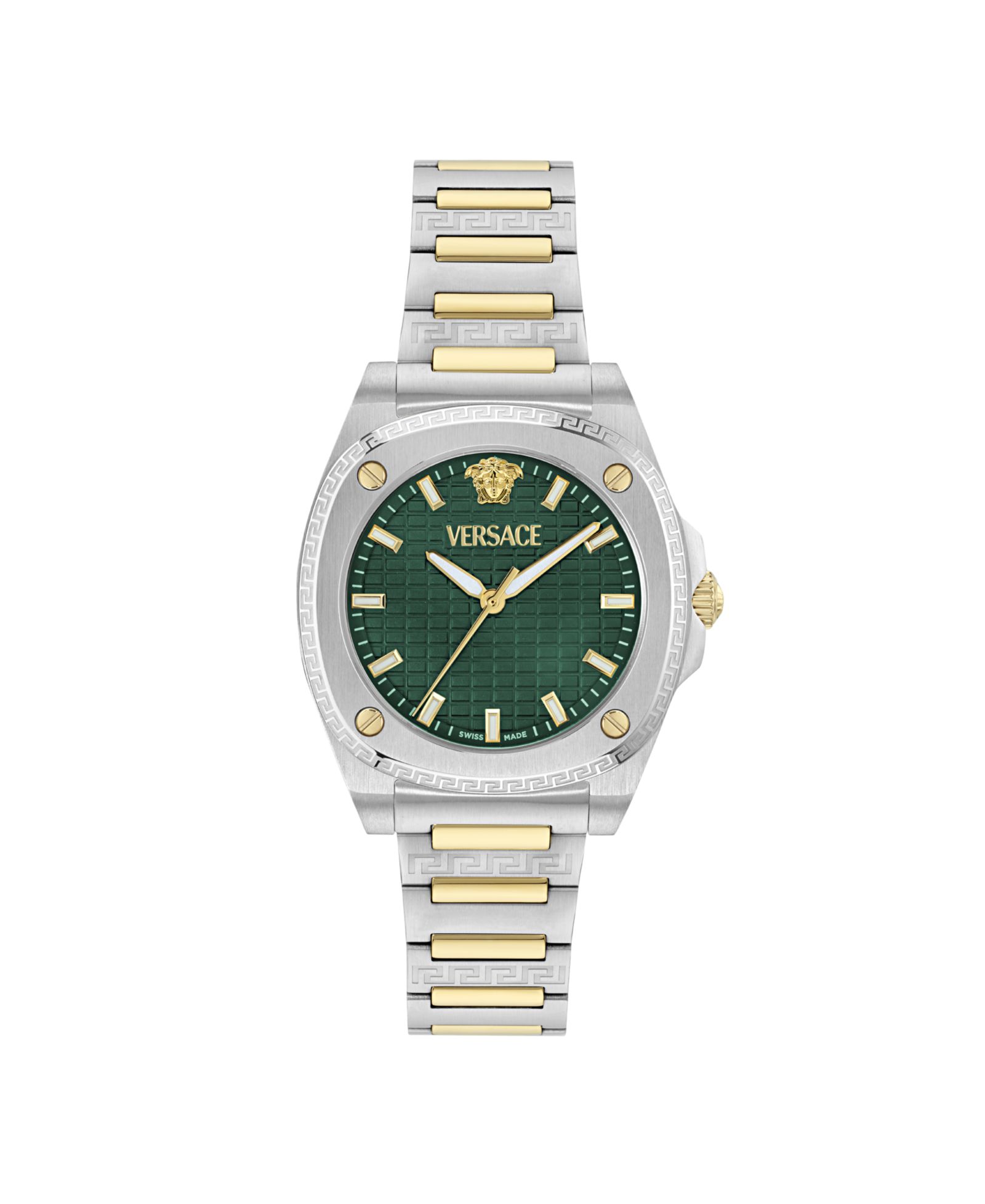 Женские наручные часы Versace Greca Pulse Two Tone, 36mm