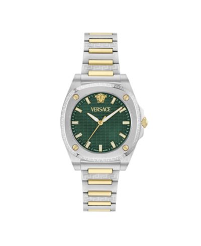 Женские наручные часы Versace Greca Pulse Two Tone, 36mm