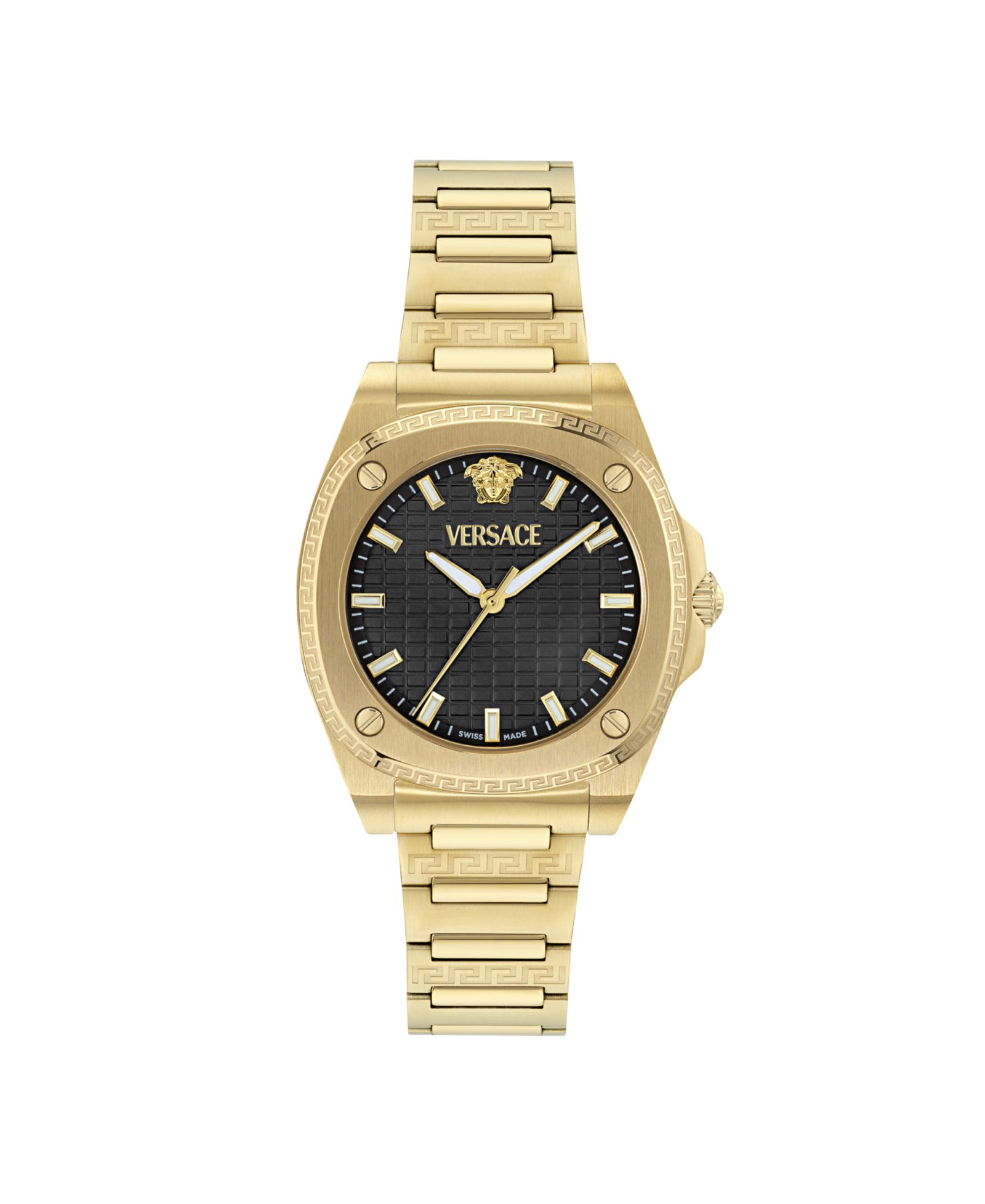 Женские часы Versace Greca Pulse IP Yellow Gold 36mm
