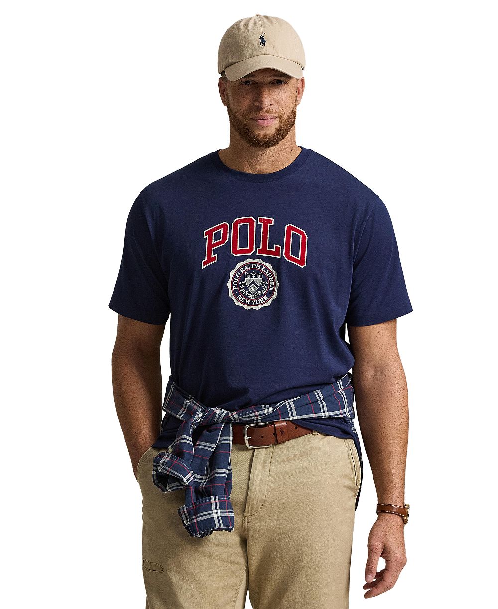 Polo Ralph Lauren Men's Big & Tall Logo Jersey T-Shirt