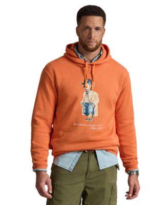 Polo Ralph Lauren Men's Big & Tall Polo Bear Fleece Graphic Hoodie