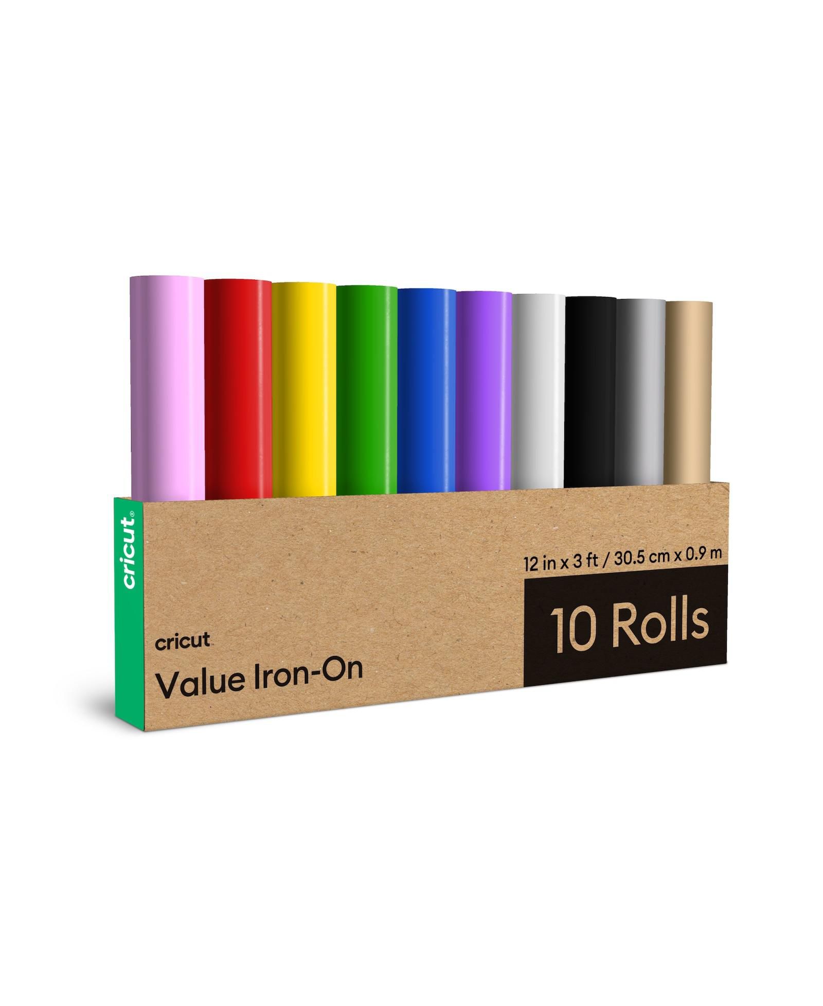 Cricut набор термотрансферной пленки Rainbow Sampler - 12 in x 3 ft (10 шт)